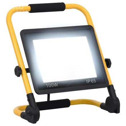 vidaXL hideg fehér fényű fogantyúval ellátott LED-es reflektor 100 W