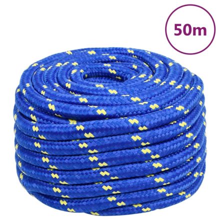 vidaXL kék polipropilén hajókötél 20 mm 50 m