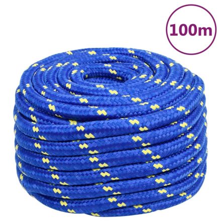 vidaXL kék polipropilén hajókötél 20 mm 100 m