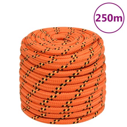 vidaXL narancssárga polipropilén hajókötél 16 mm 250 m