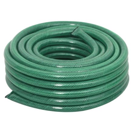 vidaXL kerti tömlő zöld 0,75" 50 m PVC