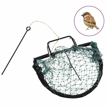 vidaXL zöld acél madárcsapda 20 cm 