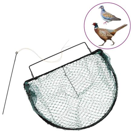 vidaXL zöld acél madárcsapda 50 cm