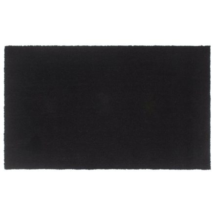 vidaXL ajtószőnyeg Fekete 90x150 cm Tuftolt kókuszrostos szőnyeg
