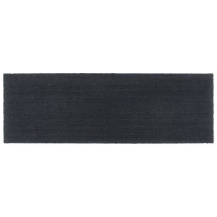 vidaXL ajtószőnyeg sötétszürke 100x300 cm bojtos kókuszrost