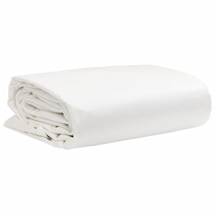 vidaXL fehér ponyva 4 x 7 m 650 g/m²