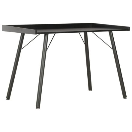 vidaXL fekete íróasztal 90 x 50 x 79 cm