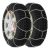 vidaXL 2 db 460-as méretű gépkocsi-hólánc 16 mm SUV 4x4