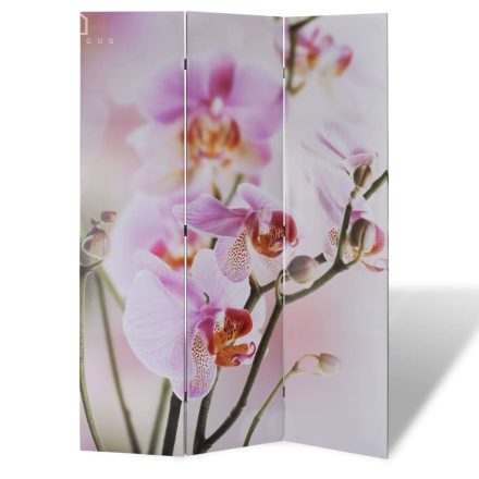 vidaXL virágmintás paraván 120 x 170 cm