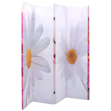 vidaXL virágmintás paraván 200 x 170 cm 