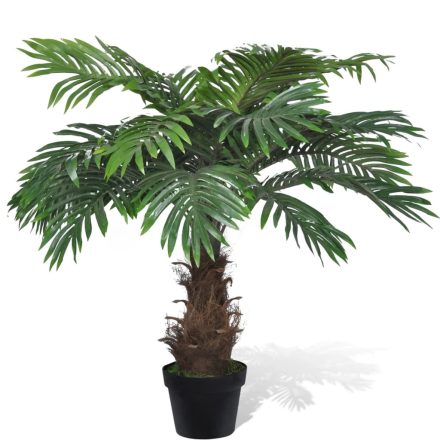 vidaXL élethű mű cikász pálmafa 80 cm-es cseréppel