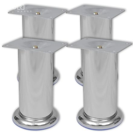 4 kerek fotel króm láb 120 mm