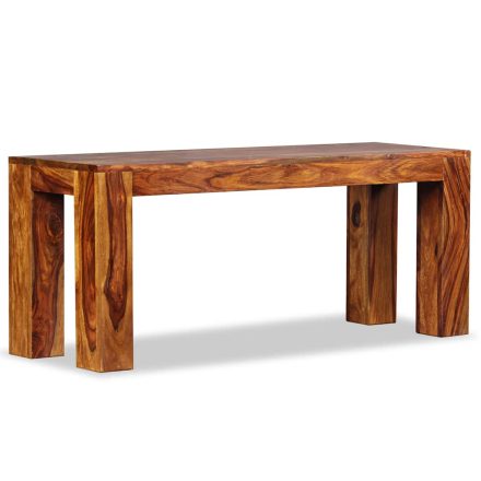 vidaXL tömör akácfából pad 110 x 35 x 45 cm