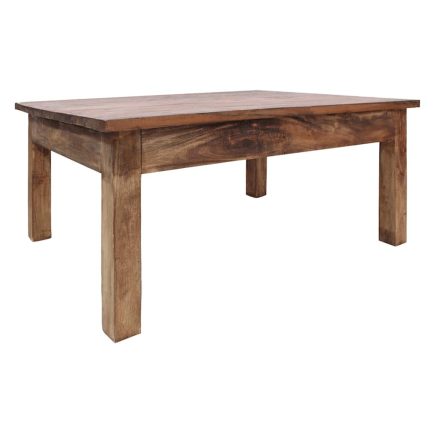 vidaXL tömör mahagóni fa dohányzóasztal 98 x 73 x 45 cm