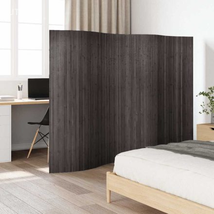 vidaXL szürke bambusz paraván 250 x 165 cm