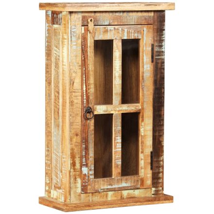 vidaXL tömör újrahasznosított fa faliszekrény 44 x 21 x 72 cm