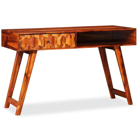 vidaXL tömör akácfából íróasztal 118 x 50 x 76 cm