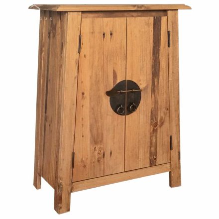 vidaXL tömör újrahasznosított fenyőfa kisszekrény 59 x 32 x 80 cm