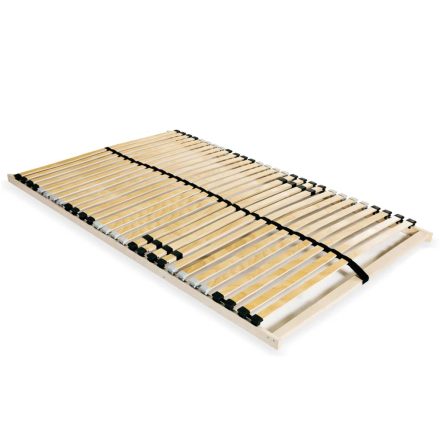 vidaXL 7 zónás 28 léces ágyrács 100 x 200 cm