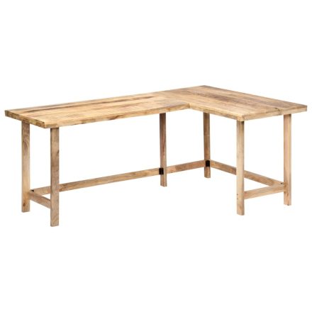vidaXL tömör mangófa íróasztal 180 x 120 x 76 cm 
