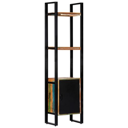 vidaXL tömör újrahasznosított fa könyvespolc 45 x 30 x 171 cm 