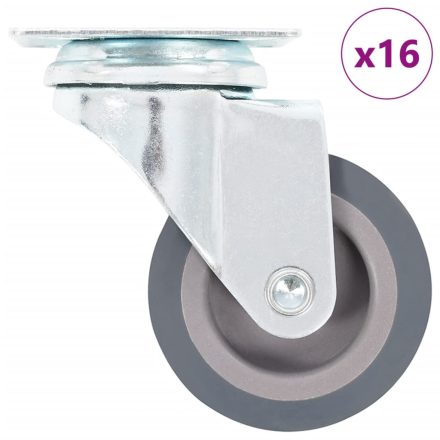 vidaXL 16 db önbeálló görgő 50 mm