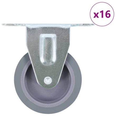 vidaXL 16 darab fix görgő 75 mm