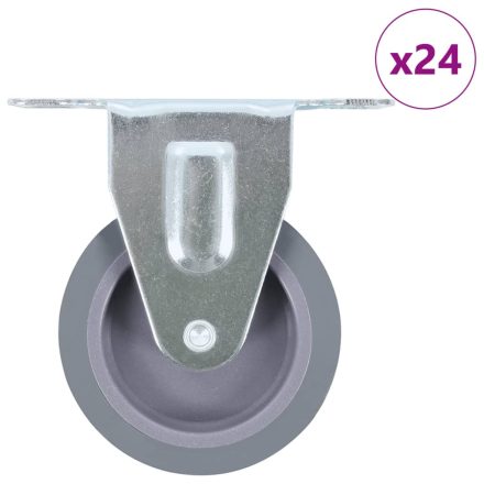 vidaXL 24 darab fix görgő 75 mm