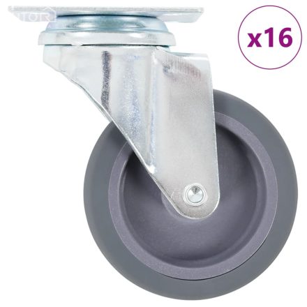 vidaXL 16 db önbeálló görgő 75 mm