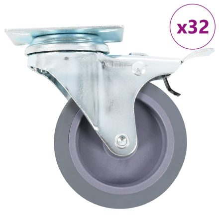 vidaXL 32 darab önbeálló görgő 75 mm