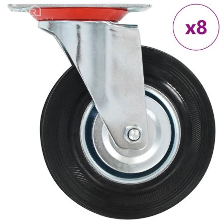 vidaXL 8 darab önbeálló görgő 125 mm