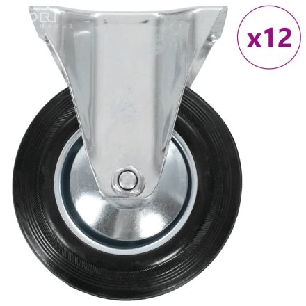 vidaXL 12 darab fix görgő 160 mm