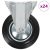 vidaXL 24 darab fix görgő 160 mm