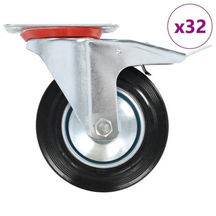 vidaXL 32 darab önbeálló görgő 160 mm