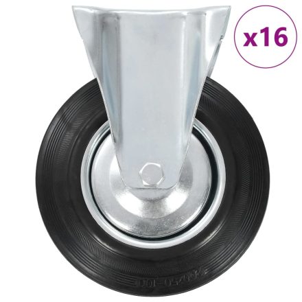 vidaXL 16 darab fix görgő 200 mm