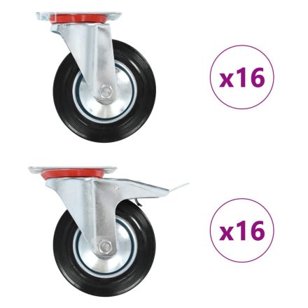 vidaXL 32 darab önbeálló görgő 160 mm