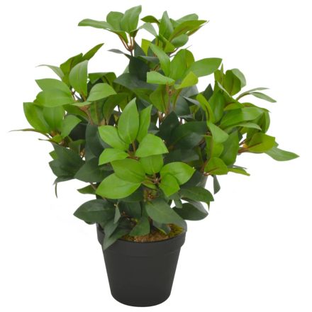 vidaXL zöld, cserepes műbabérfa 40 cm