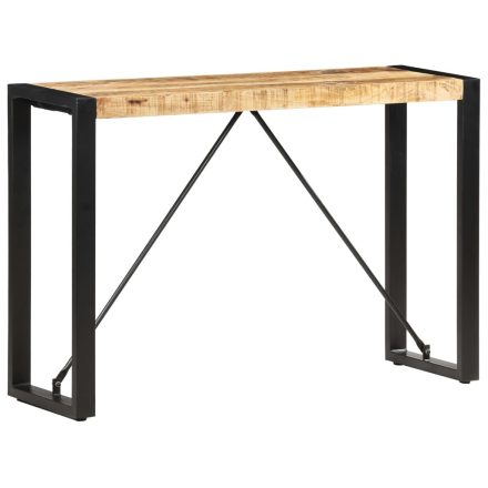 vidaXL tömör mangófa tálalóasztal 110 x 35 x 76 cm