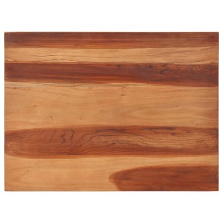 vidaXL tömör akácfa asztallap 25-27 mm 60 x 80 cm