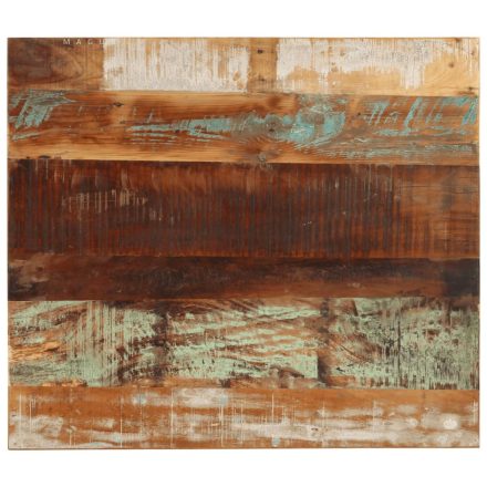 vidaXL négyszögű tömör újrahasznosított fa asztallap 70x80 cm 15-16 mm