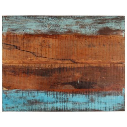 vidaXL négyszögű tömör újrahasznosított fa asztallap 70x90 cm 25-27 mm