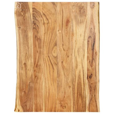 vidaXL tömör akácfa asztallap 80 x (50-60) x 2,5 cm