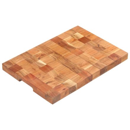 vidaXL tömör akácfa vágódeszka 50 x 34 x 3,8 cm