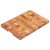 vidaXL tömör akácfa vágódeszka 50 x 34 x 3,8 cm