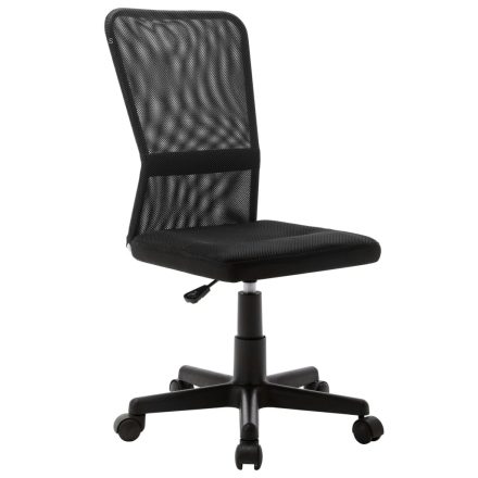 vidaXL fekete hálószövetű irodaszék 44 x 52 x 100 cm