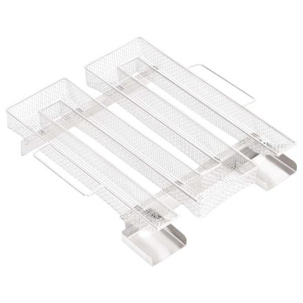 vidaXL 4 oldalas rozsdamentes acél hidegfüst-generátor 22,5 cm
