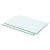 vidaXL 2 db átlátszó üveg paneles polc 50 x 25 cm