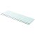 vidaXL 2 db átlátszó üveg paneles polc 100 x 30 cm