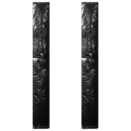 vidaXL 2 db PE napernyő védőhuzat cipzárral 175 cm