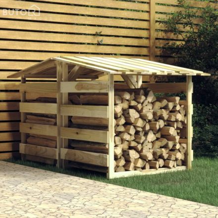 vidaXL 2 db impregnált fenyőfa pergola tetővel 100 x 90 x 100 cm